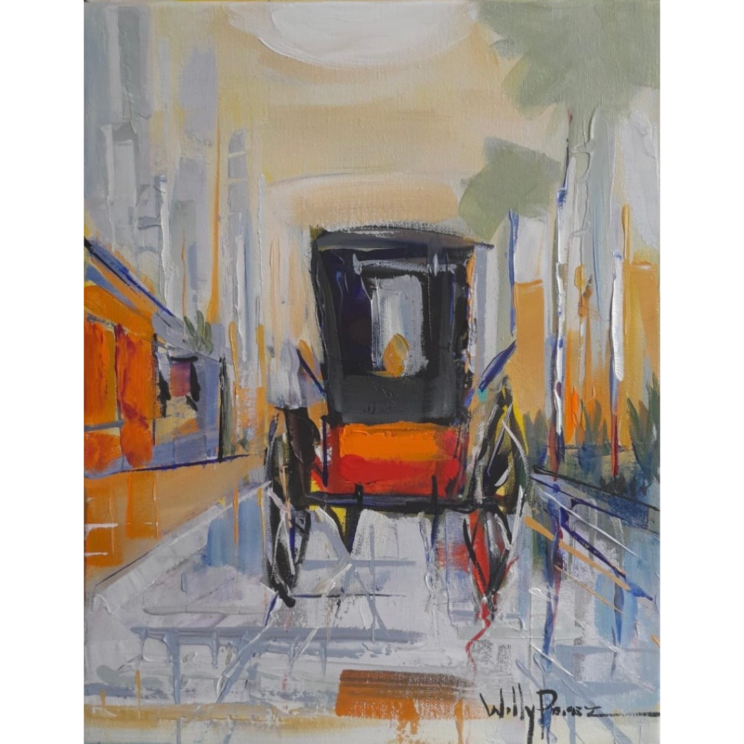 Carriage Scene I Artist: Willy Pérez