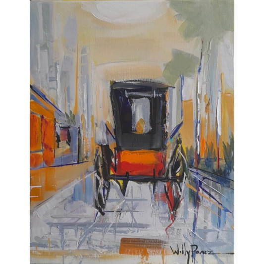 Carriage Scene I Artist: Willy Pérez