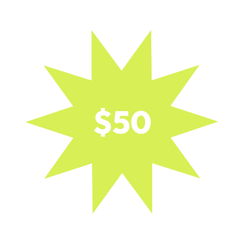 $50 Donation