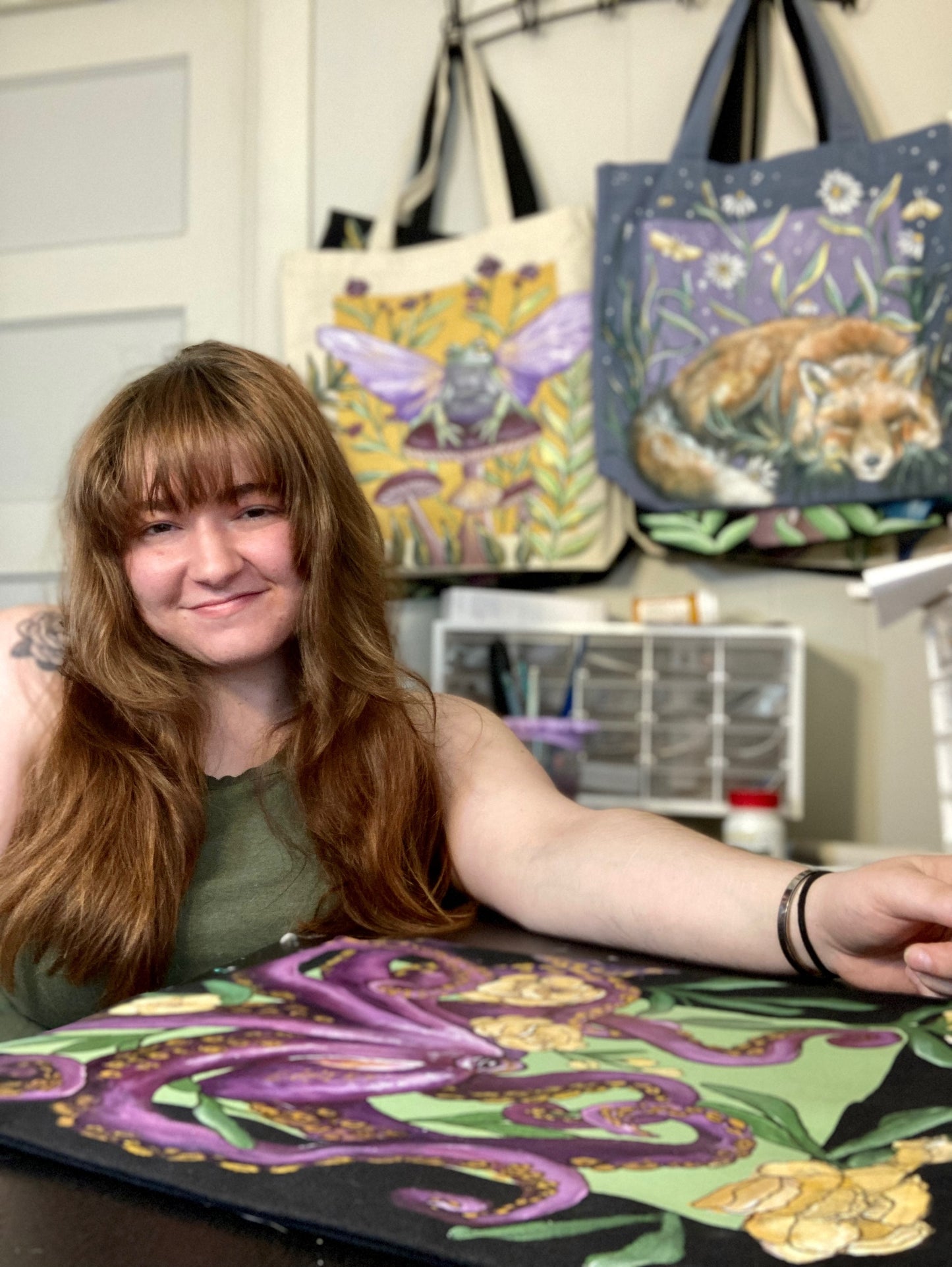 Paint Your Tote Bag - Mother's Day Sip and Paint