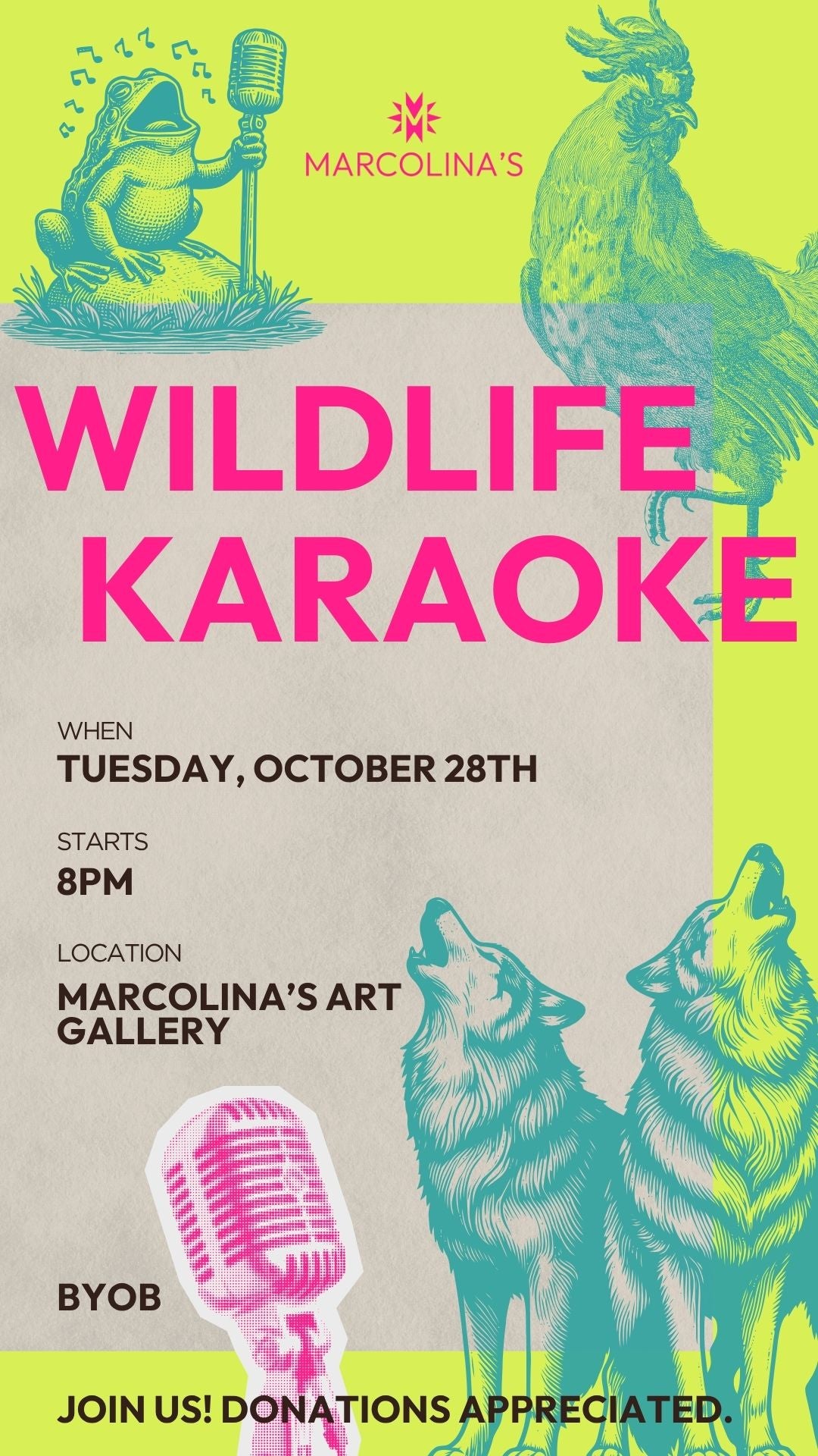 WILDLIFE KARAOKE