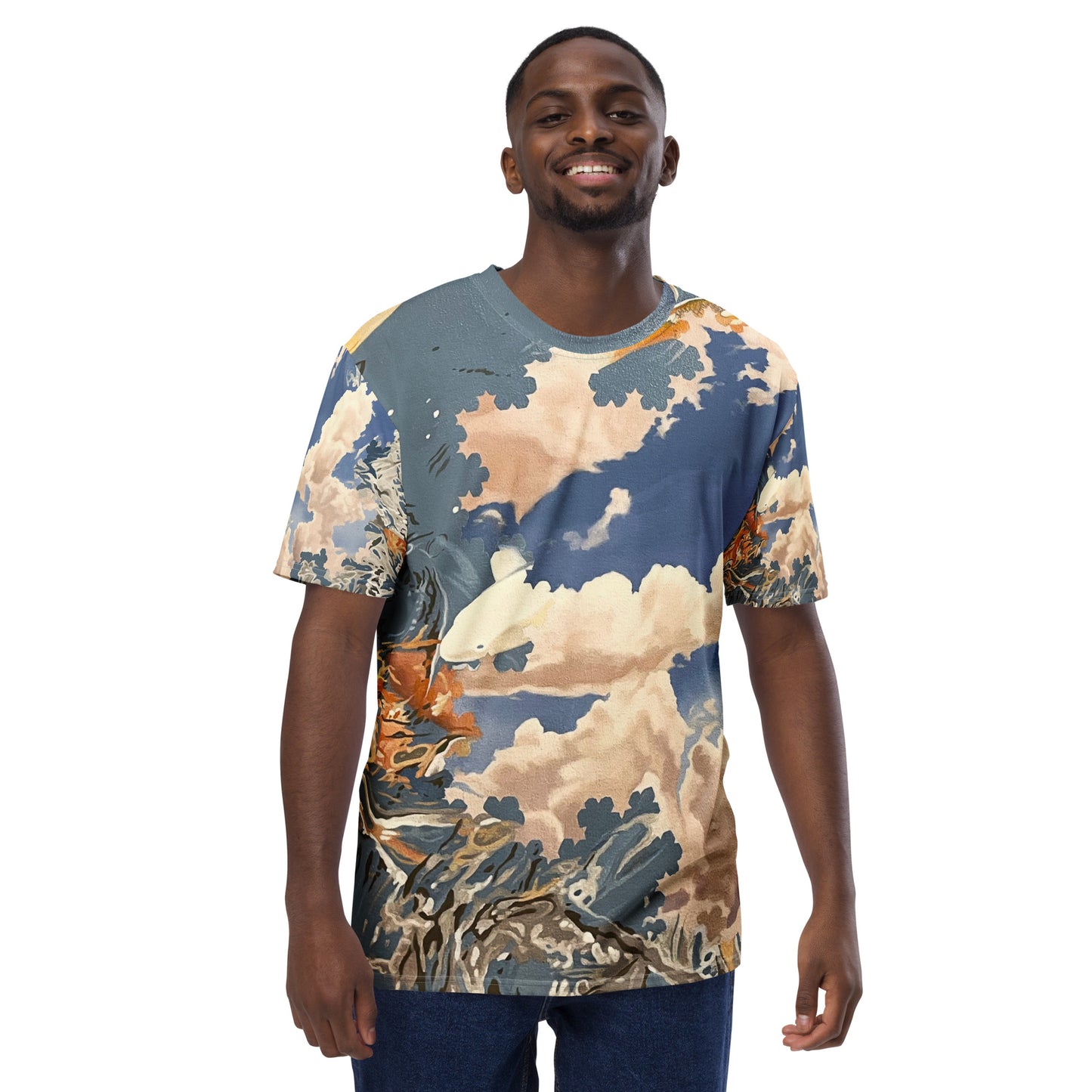 "Clouds Fish" by John Gurbacs t-shirt