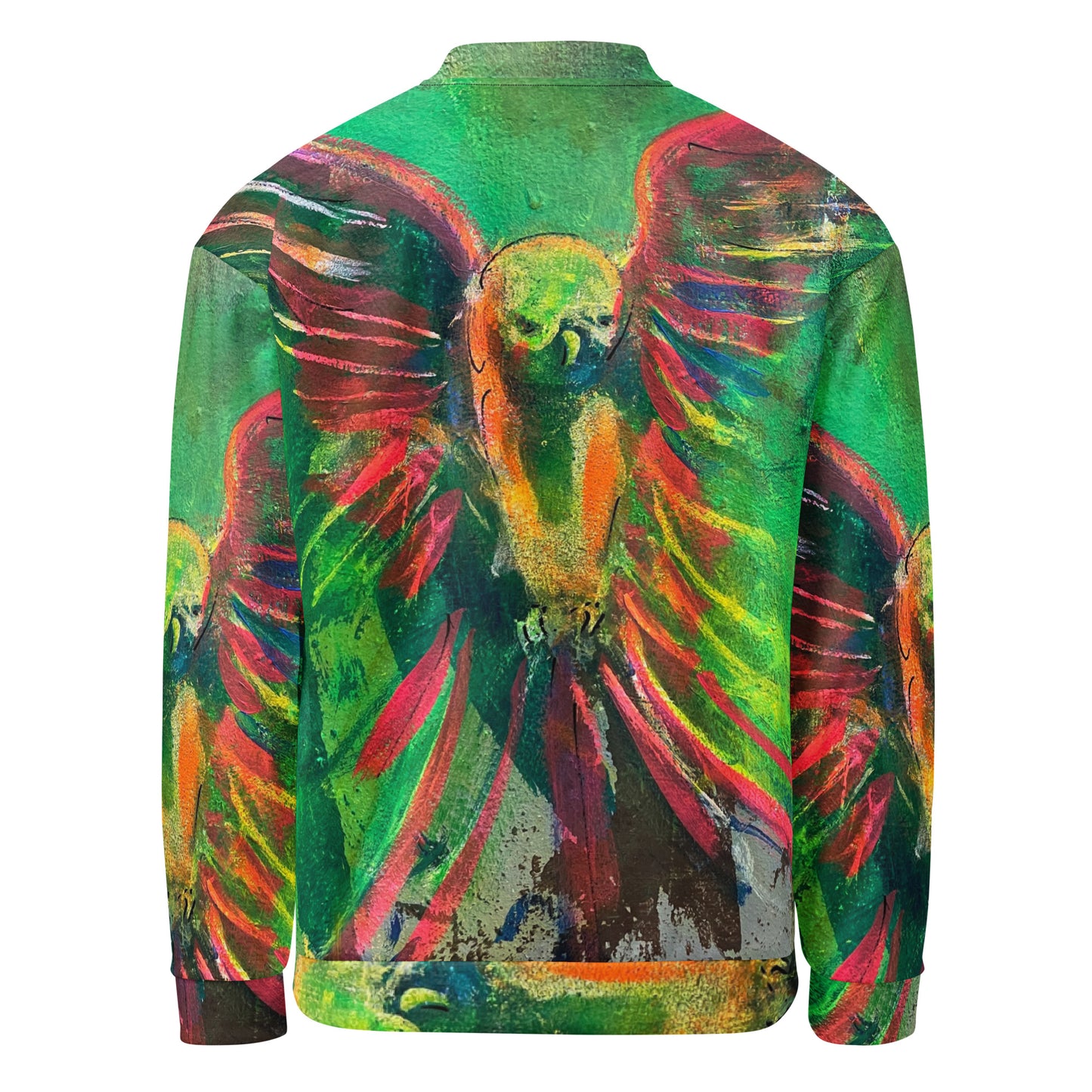 "Parakeet" Unisex Bomber Jacket