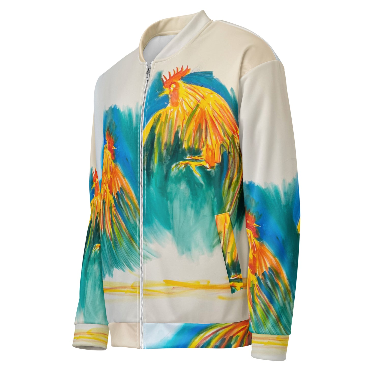 "Rooster Fight" Unisex Bomber Jacket
