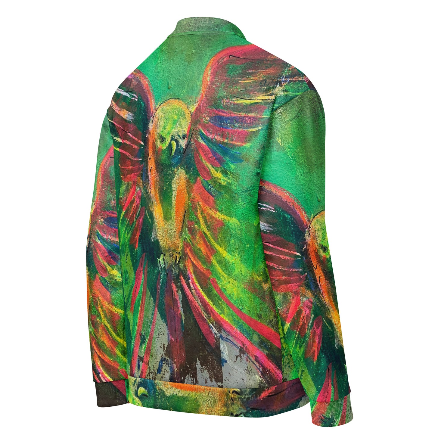 "Parakeet" Unisex Bomber Jacket
