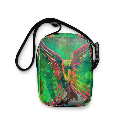 "Parakeet" Utility crossbody bag