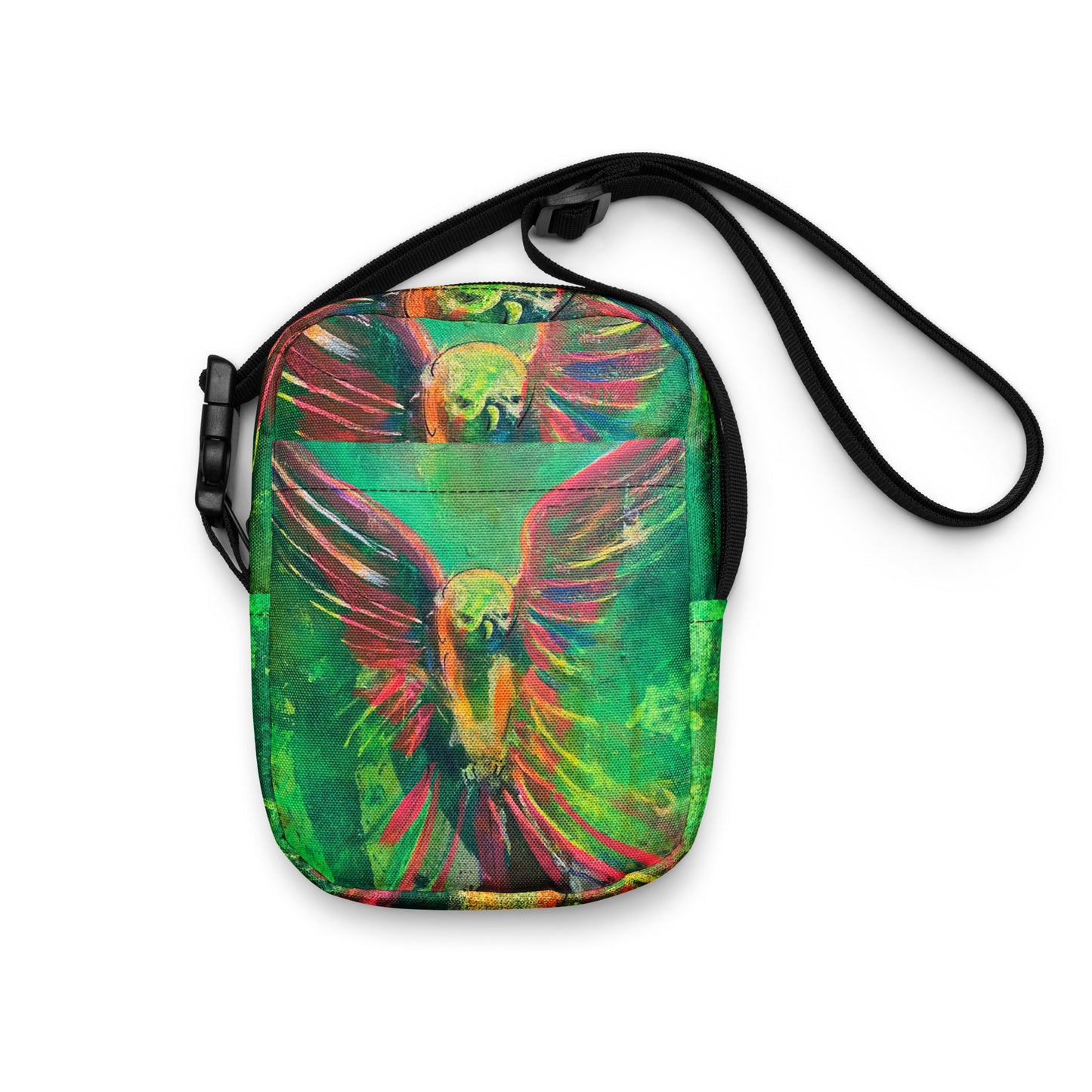 "Parakeet" Utility crossbody bag