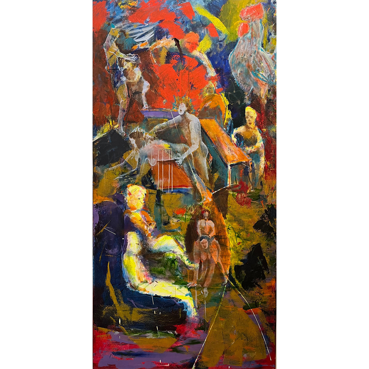 Red Light Special | Guillo Pérez 3 | Original Oil Painting