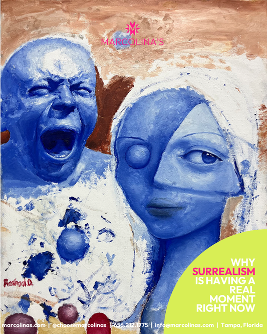 Marcolina's journal cover Why Surrealism Is Having a Real Moment Right Now