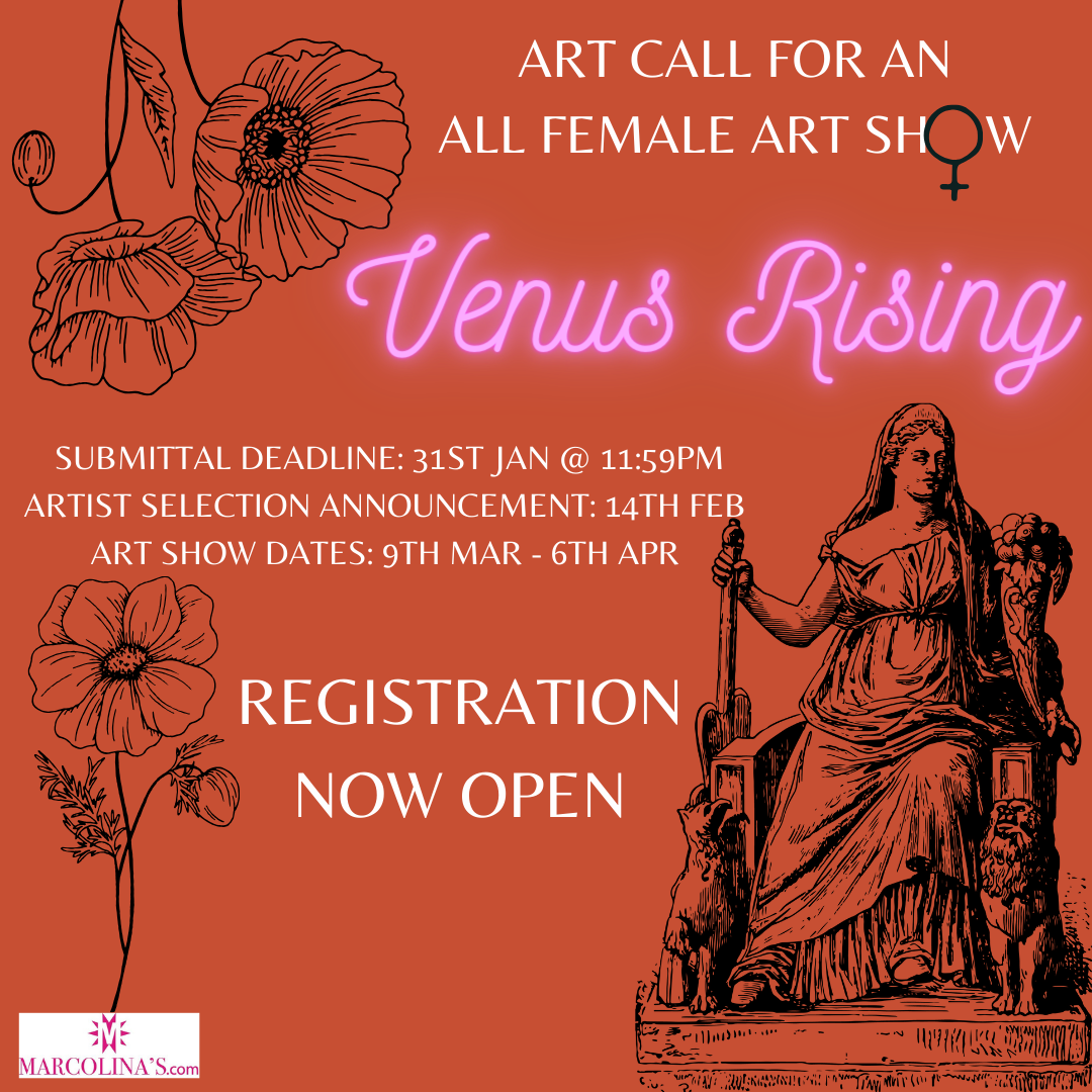 Call for Artists: Venus Rising - An All Women's Art Show