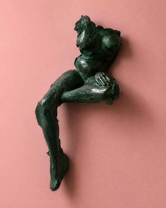 Scupture by Gina NOvendstern titled Frgament at Marcolina's Fine Art Gallery in Tampa