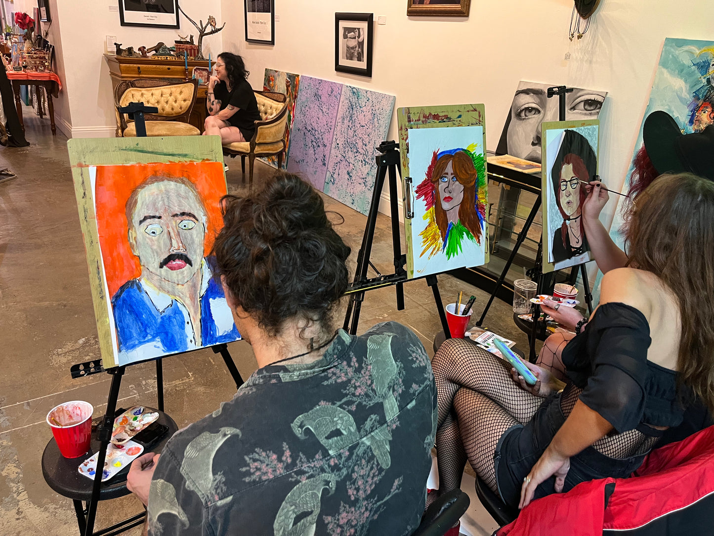 MONDAY NIGHT ART CLASS