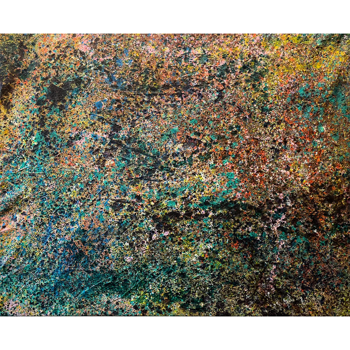 Nebula 13 — original mixed media painting by Guillo Pérez 3 — Marcolina's Fine Arts Gallery Tampa $25,000
