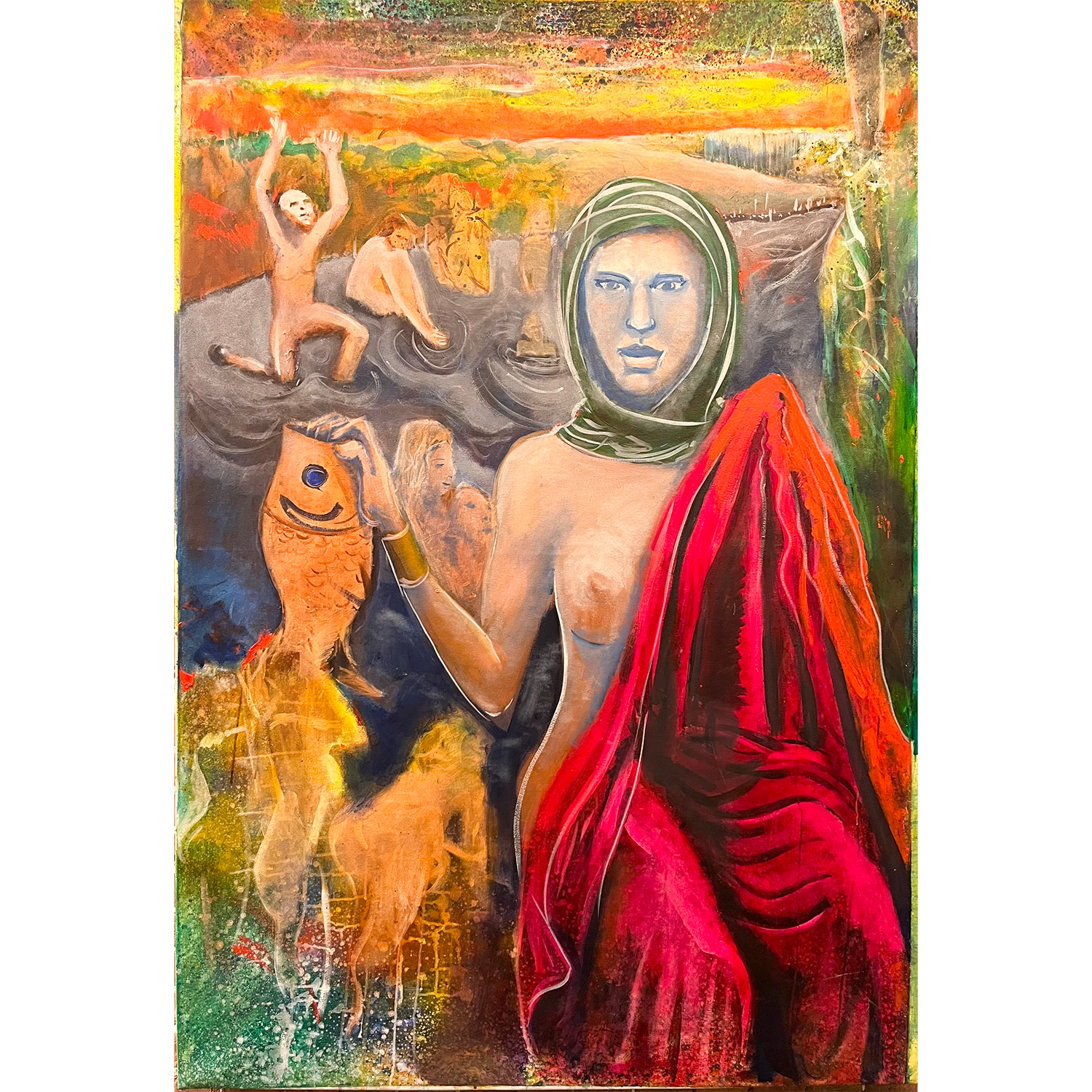 Return of Abundance — original painting by Guillo Pérez 3 — Marcolina's Fine Arts Gallery Tampa