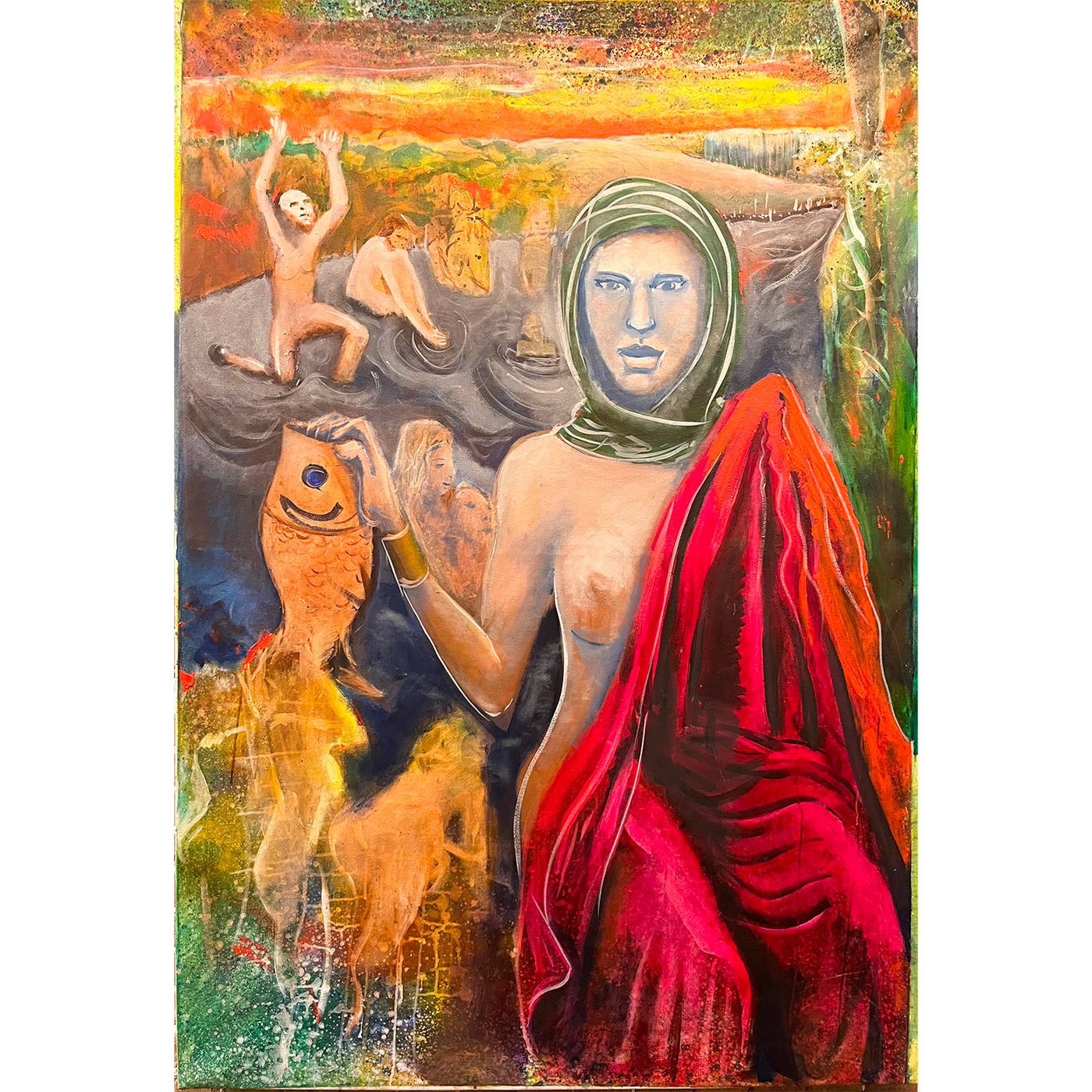 Return of Abundance — original oil painting by Guillo Pérez 3 — available at Marcolina's Fine Arts Gallery Tampa