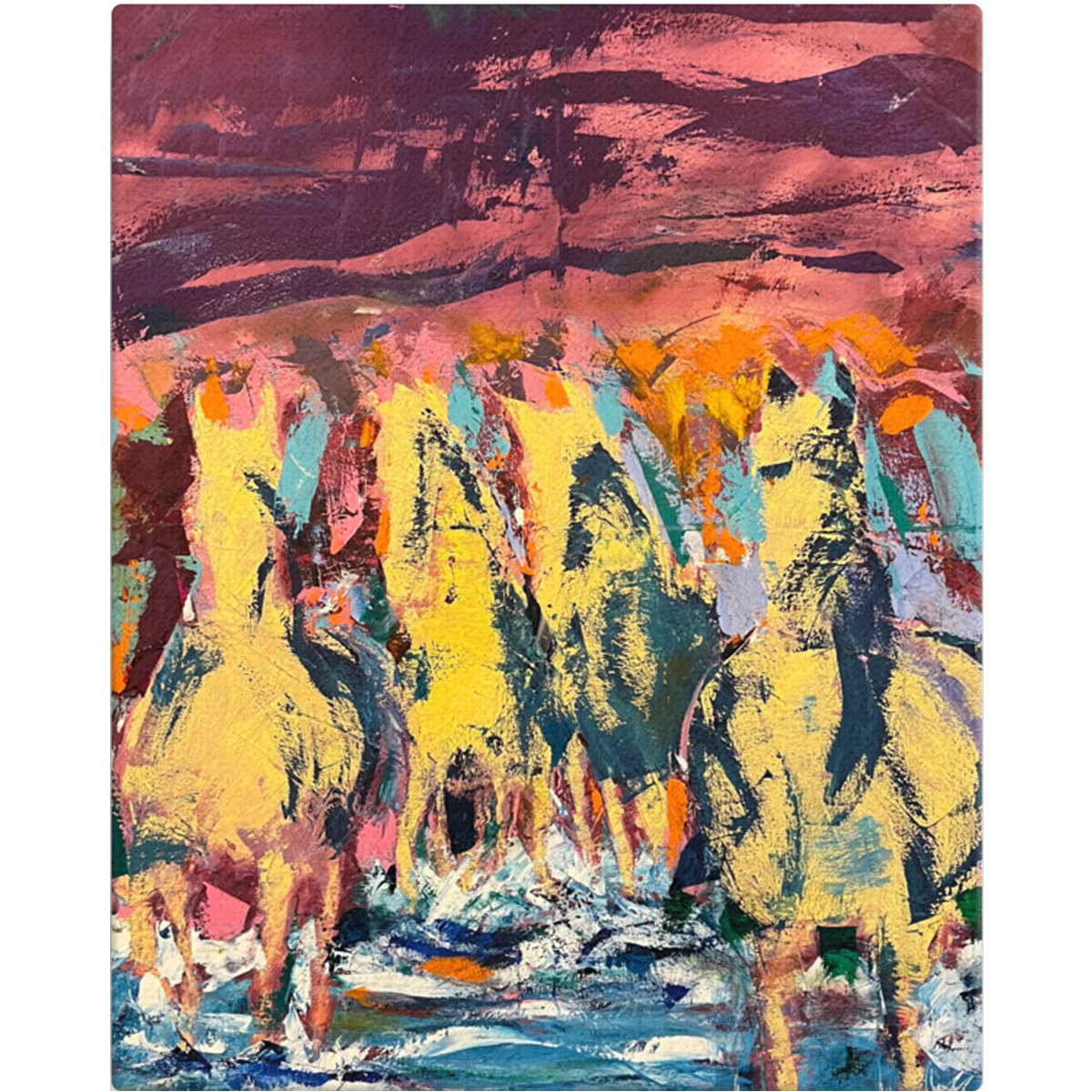 "RIDE WITH ME" Canvas by Guillo Perez 3