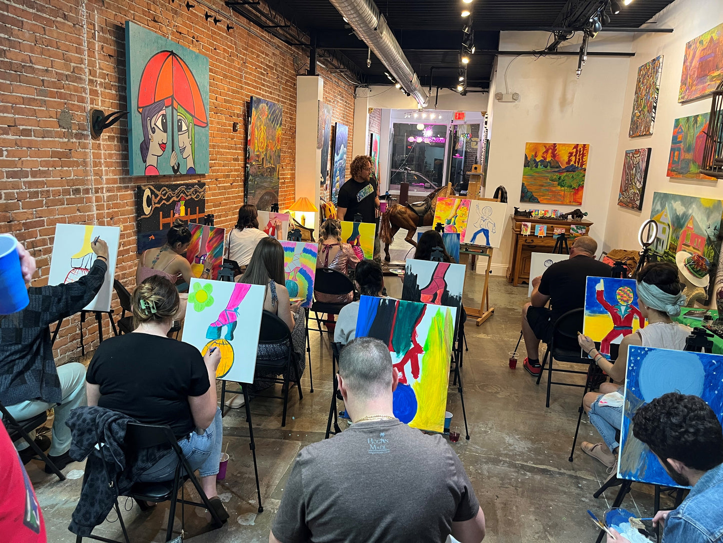 Mother's Day Sip and Paint Party: Van Gogh's Sunflowers Edition