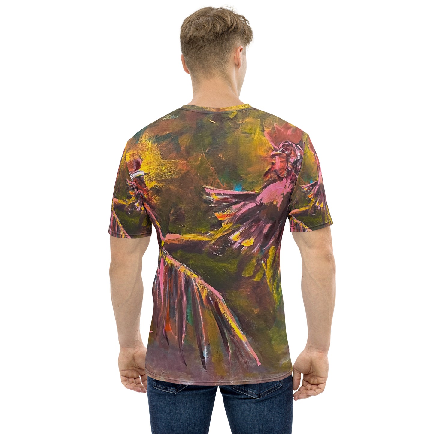 "Rooster Fight" by Guillo Perez 3 t-shirt