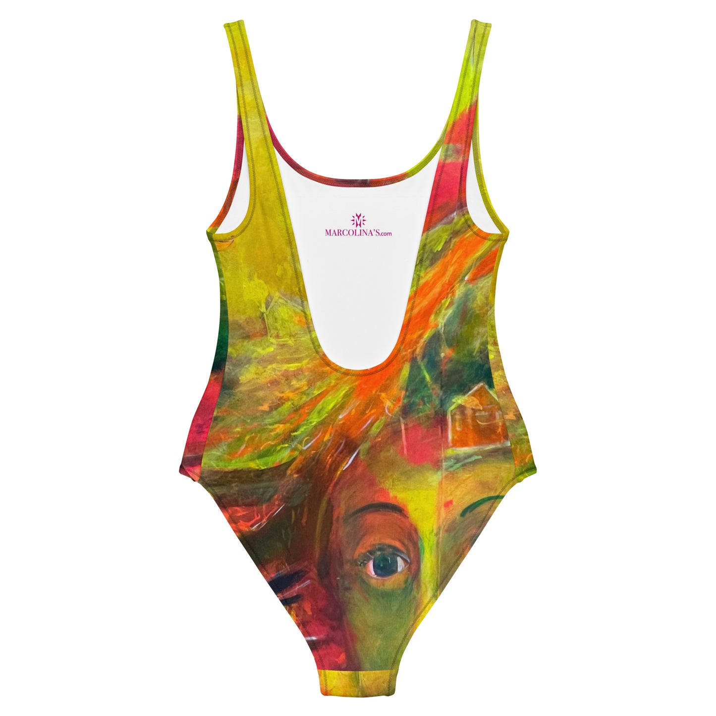 "Dragon" by Guillo Perez 3 One-Piece Swimsuit