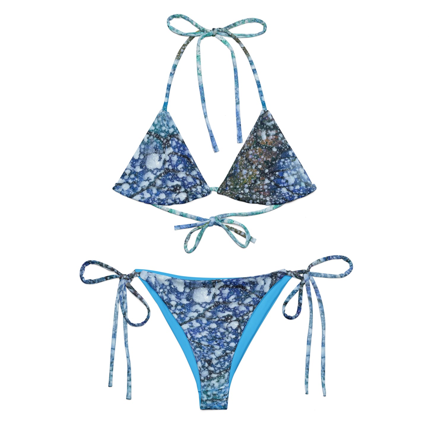 "Seven Seas" Guillo Perez 3 Recycled String Bikini