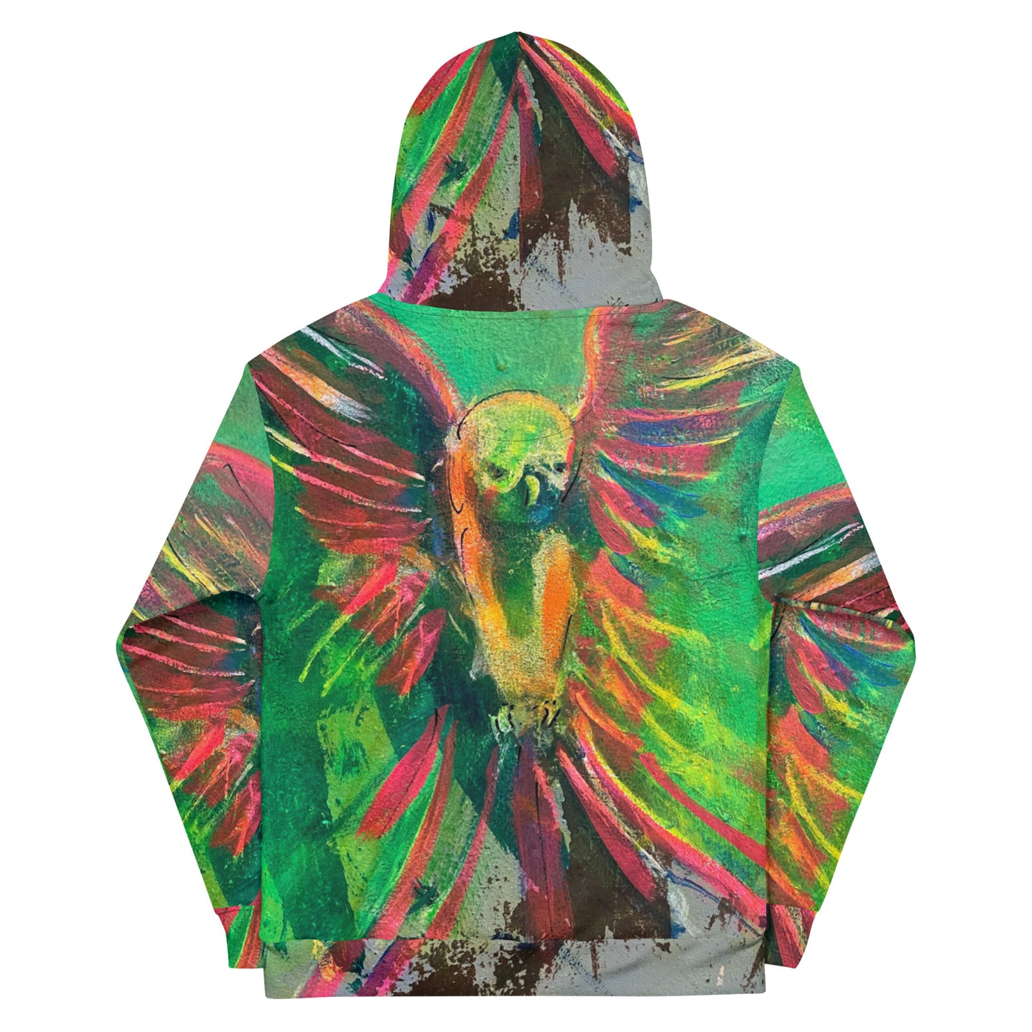 "Parakeet" by Guillo Pérez 3 Unisex Hoodie