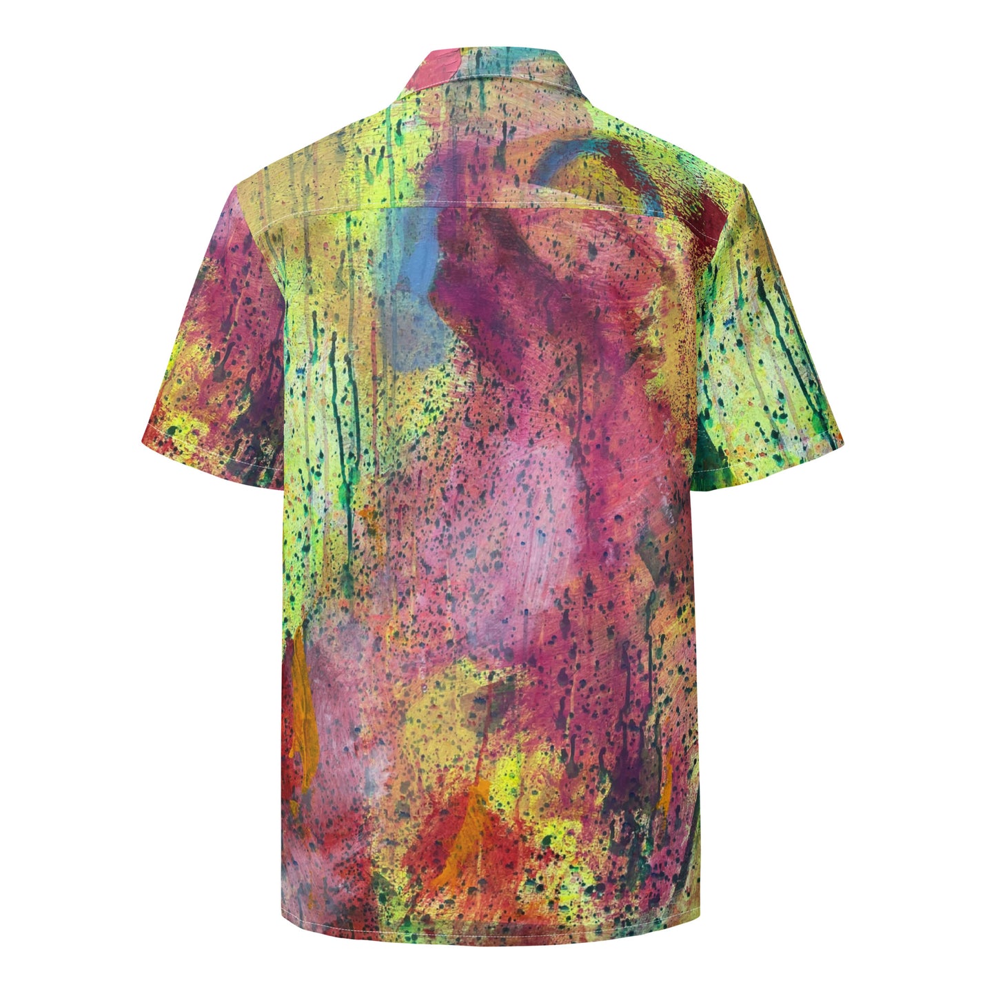 "Abstract 1" by Guillo Perez 3 Unisex button shirt