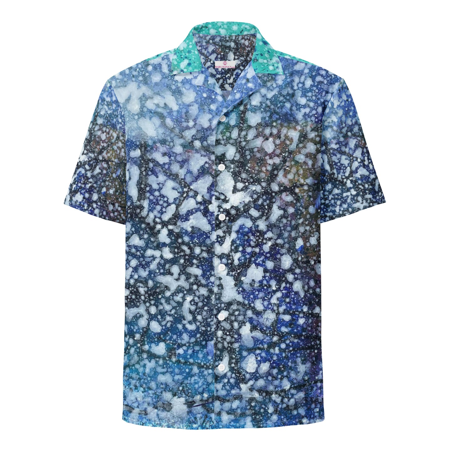 "Seven Seas" by Guillo Perez 3 Unisex button shirt