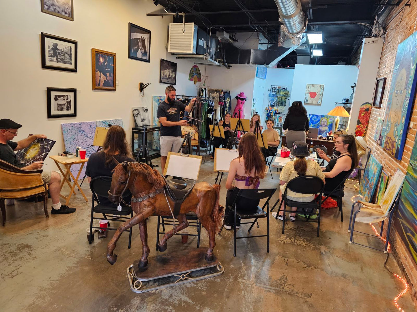 MONDAY NIGHT ART CLASS