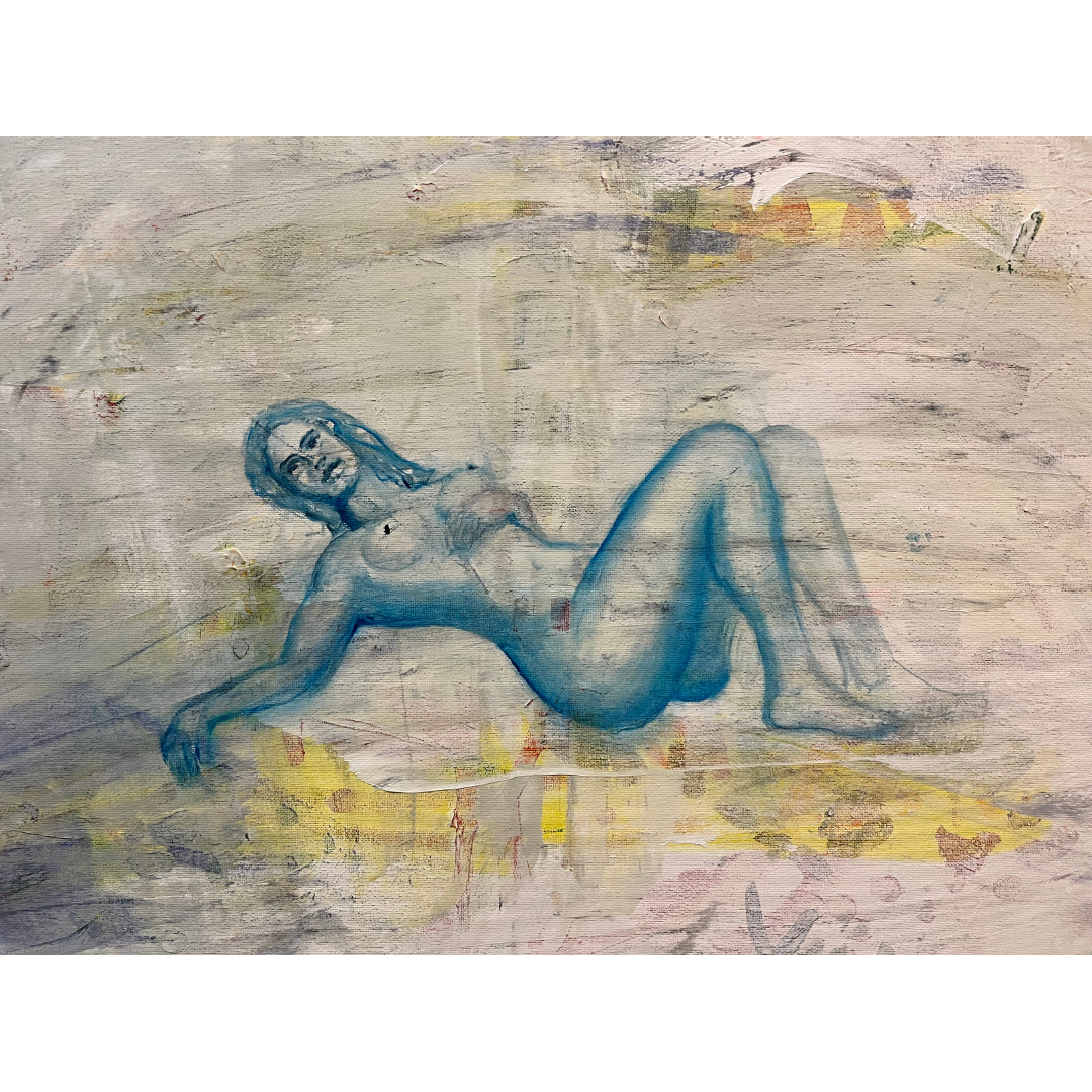 Figure drawing artwork created at Marcolina's Fine Arts Gallery Tampa life drawing with live model