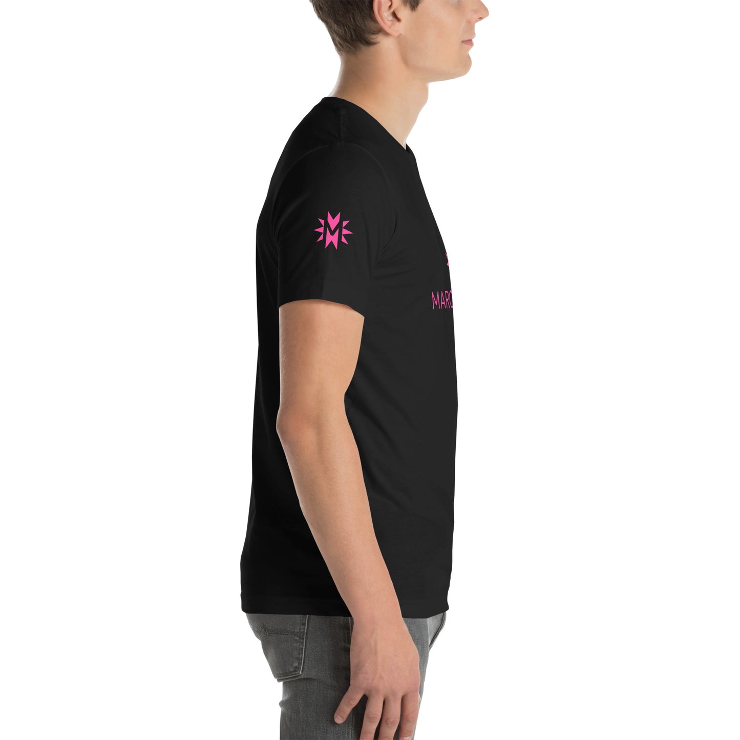 Marcolina's Pink Unisex t-shirt